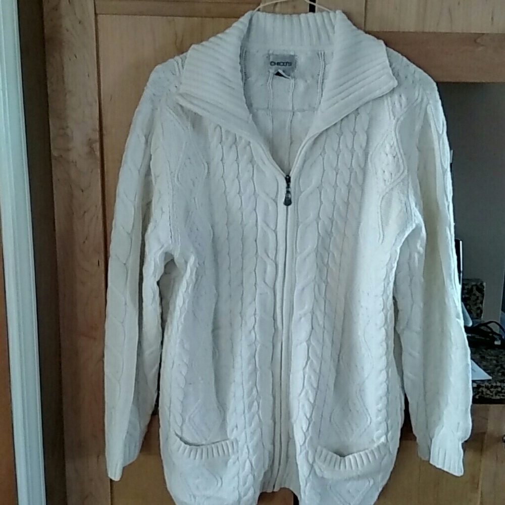 White sweater